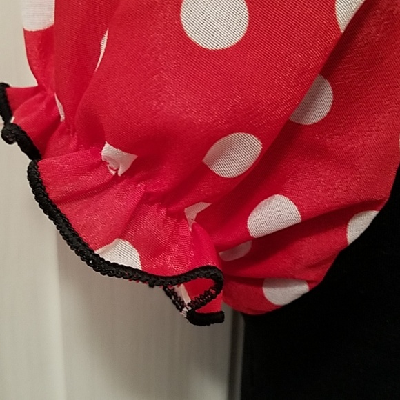Girls Minnie Mouse Dress with Petticoat Small - Picture 3 of 8